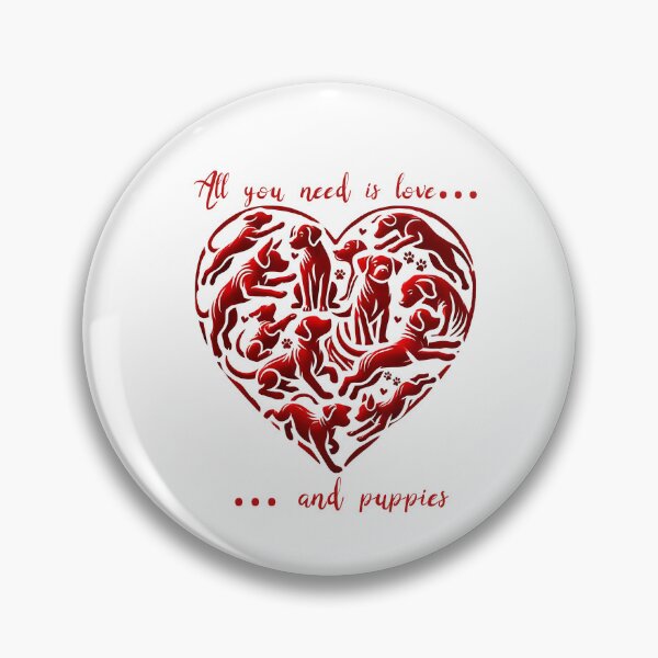 Item preview, Valentines Puppy Heart Shirt, Puppy Dog Love Valentines  designed and sold by The Art of Kkatarynka.