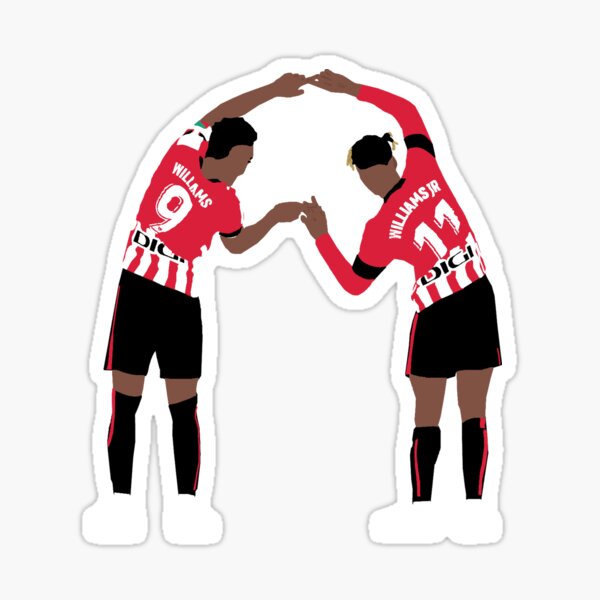 Item preview, Nico & Inaki Williams - Athletic Bilbao 2 designed and sold by Rhys40.