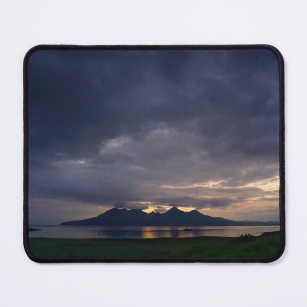 Item preview, Sunset over the Isle of Rum designed and sold by Lakadaisy.