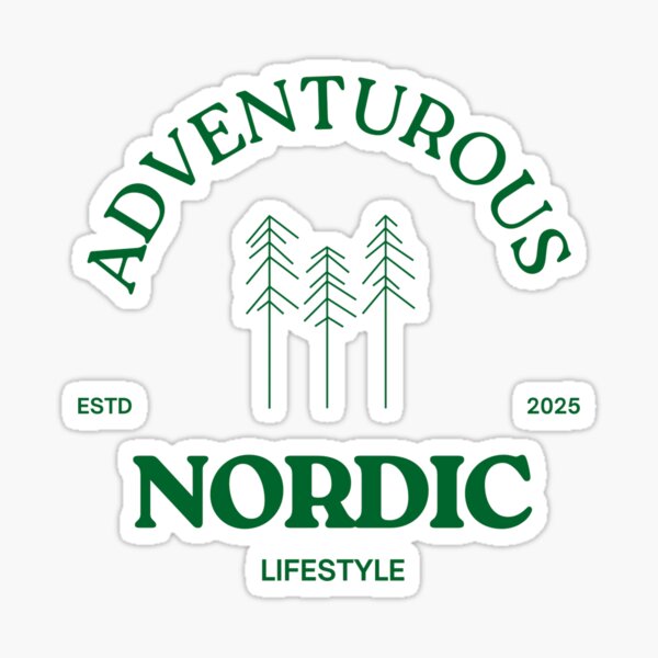 Item preview, Adventurous Simple Nordic Lifestyle designed and sold by AnnaLiliana.