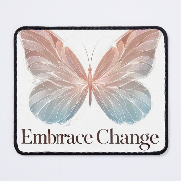 Item preview, Embrace Change - Elegant Butterfly Transformation Art designed and sold by EllsLittleStore.
