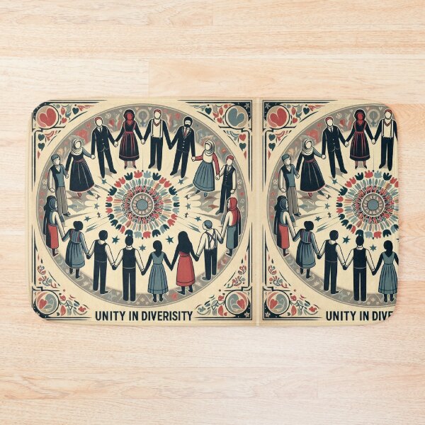 Item preview, Unity in Diversity – Strength Through Love, Respect, and Understanding designed and sold by freackly.