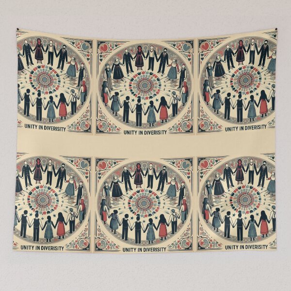 Item preview, Unity in Diversity – Strength Through Love, Respect, and Understanding designed and sold by freackly.