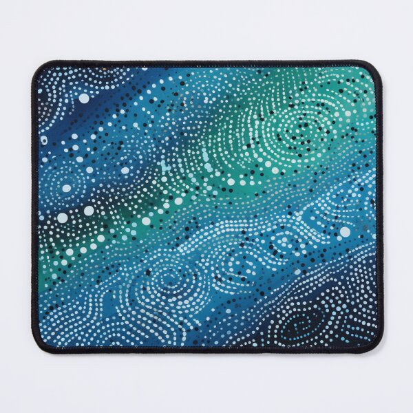 Item preview, Aboriginal Inspired Dot Art - With The Beauty Of The Ocean designed and sold by GrinGalore.
