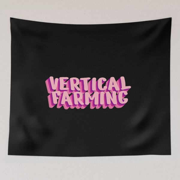 Item preview, Vertical farm lettering designed and sold by GartenIdeen.