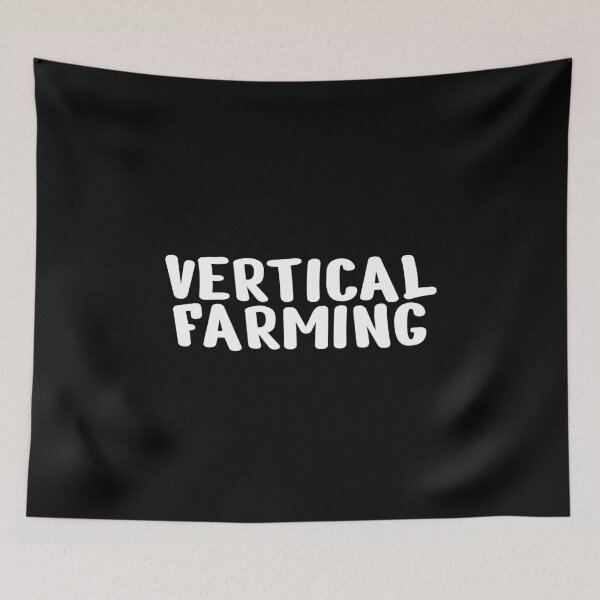 Item preview, Vertical farm lettering designed and sold by GartenIdeen.