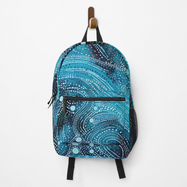 Item preview, Aboriginal Inspired Dot Art - Ocean Beauty designed and sold by GrinGalore.