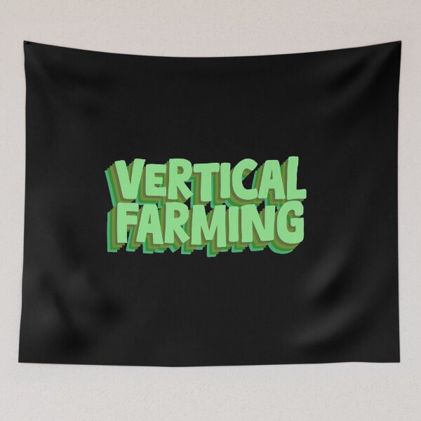 Item preview, Vertical farm lettering designed and sold by GartenIdeen.
