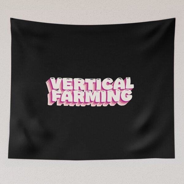 Item preview, Vertical farm lettering designed and sold by GartenIdeen.