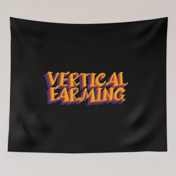 Item preview, Vertical farm lettering designed and sold by GartenIdeen.
