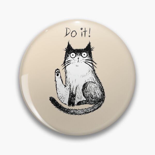 Artikelvorschau, Handgezeichnete lustige Katzen - mach es entworfen und verkauft von Makitsu Neko.