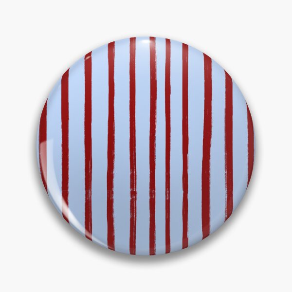 Item preview, Light Blue and Dark Red Brushstroke Stripes designed and sold by OneThreeSix.