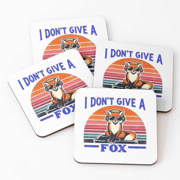 Item preview, I don't give a Fox designed and sold by Gentle40Winks.