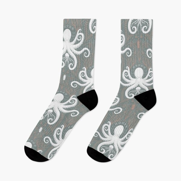 Item preview, Nautical Baroque - Gunsmoke [Octopus] designed and sold by Carina Parry Studios.