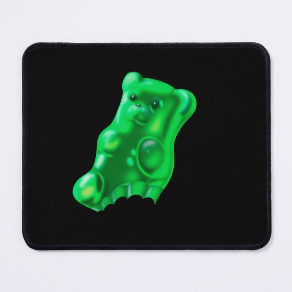 Item preview, Bitten Gummy Bear (Green) designed and sold by t0une.