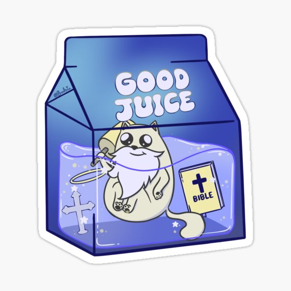 Good Juice (God Cat) Sticker