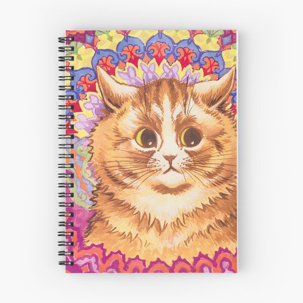 Aperçu de l'œuvre Louis Wain Chat psychédélique. créée et vendue par bluefrog.