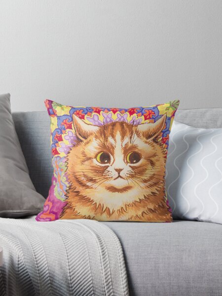 Artikel-Vorschau von Psychedelische Katze von Louis Wain., designt und verkauft von bluefrog.