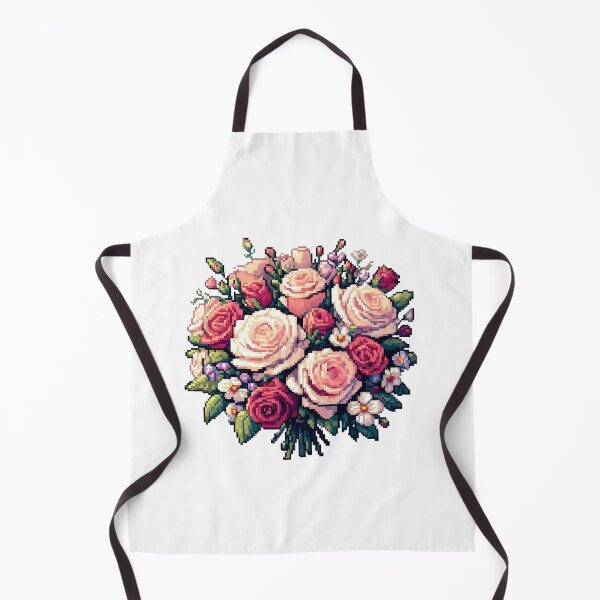 Item preview, Pink Flower Bouquet, Pixelart designed and sold by Luvrr Pixels.