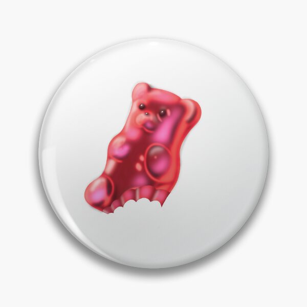 Item preview, Bitten Gummy Bear (Red) designed and sold by t0une.