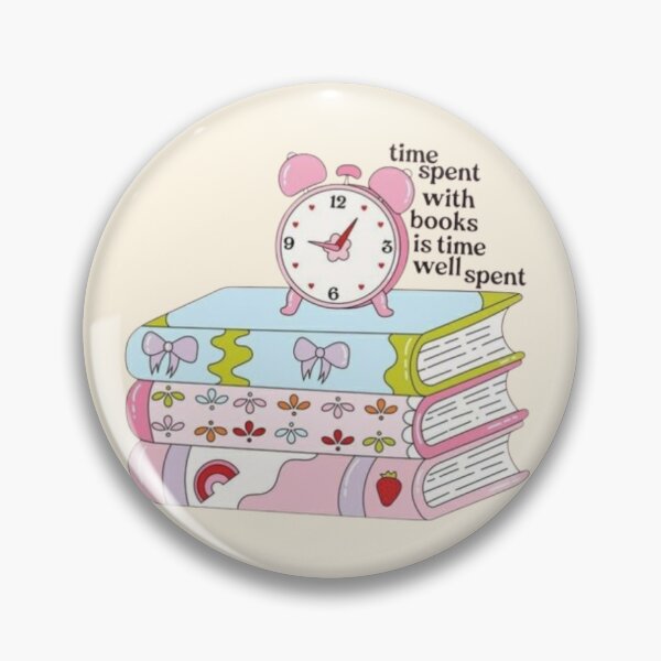 Item preview, Time spent with books is time well spent designed and sold by mayralejandrat.