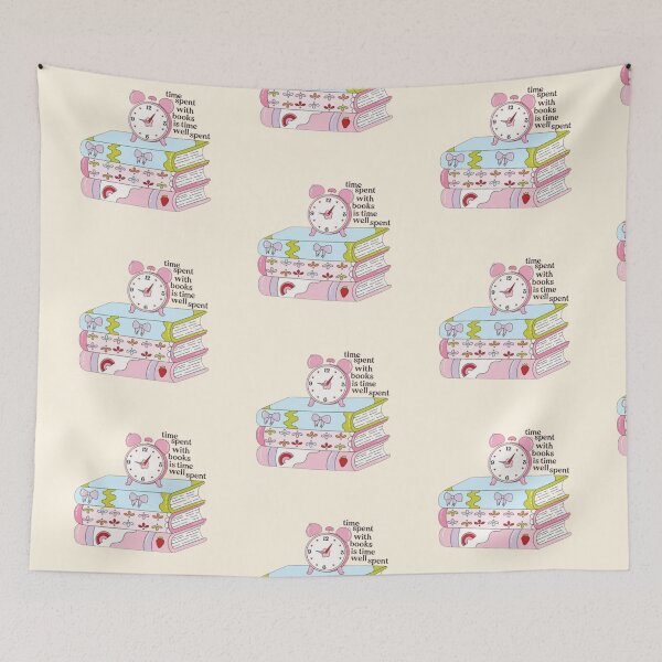 Item preview, Time spent with books is time well spent designed and sold by mayralejandrat.