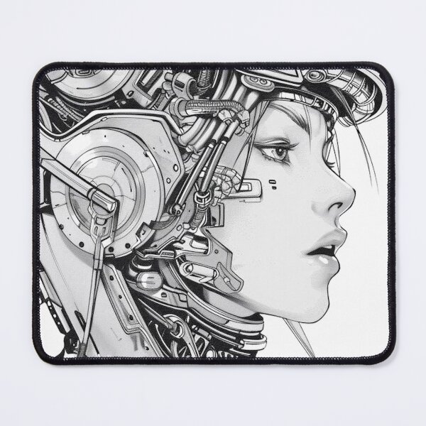 Item preview, Cyberpunk cyborg designed and sold by KOB-DESIGN ⭐⭐⭐⭐⭐.