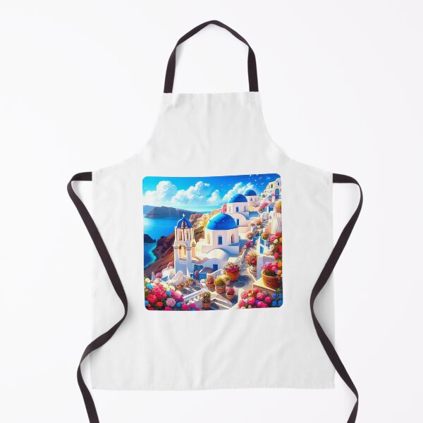 Item preview, Serene Santorini designed and sold by Illustrobe.