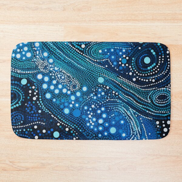 Item preview, Aboriginal Inspired Dot Art - Oceanic Beauty designed and sold by GrinGalore.