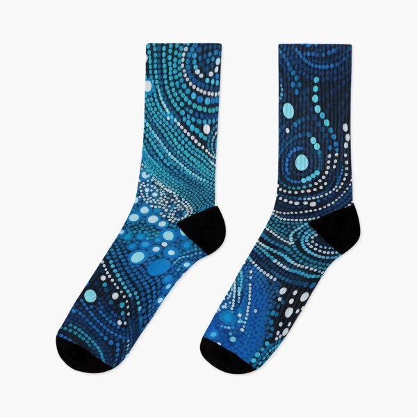 Item preview, Aboriginal Inspired Dot Art - Oceanic Beauty designed and sold by GrinGalore.