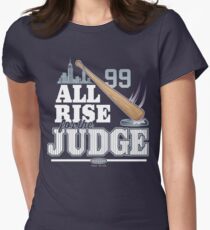 All Rise for the Judge Yankees Fan Women's Fitted T-Shirt