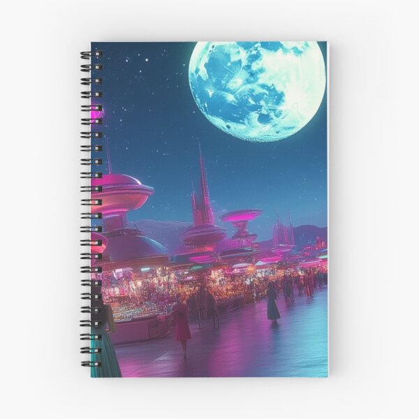 Item preview, The Moondust Bazaar: A Retro-Futuristic Marketplace designed and sold by eXtraHumans.