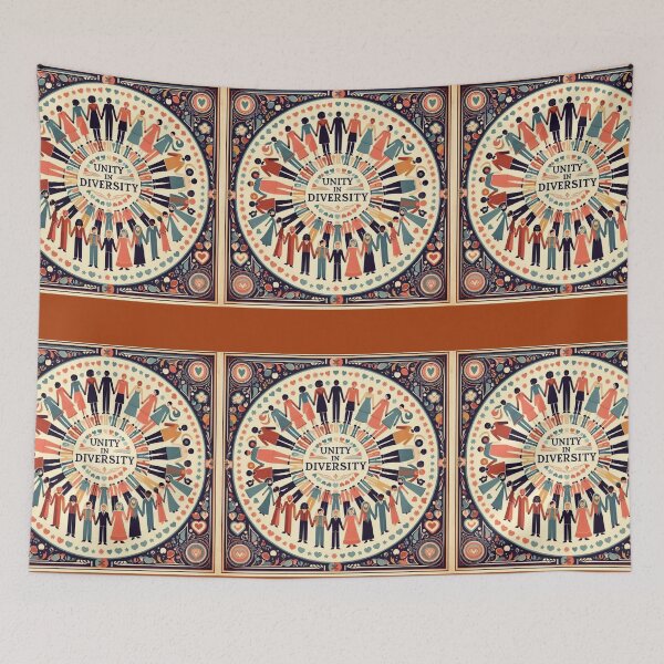 Item preview, Celebrating Unity in Diversity Through Peace, Harmony, and Inclusion designed and sold by freackly.