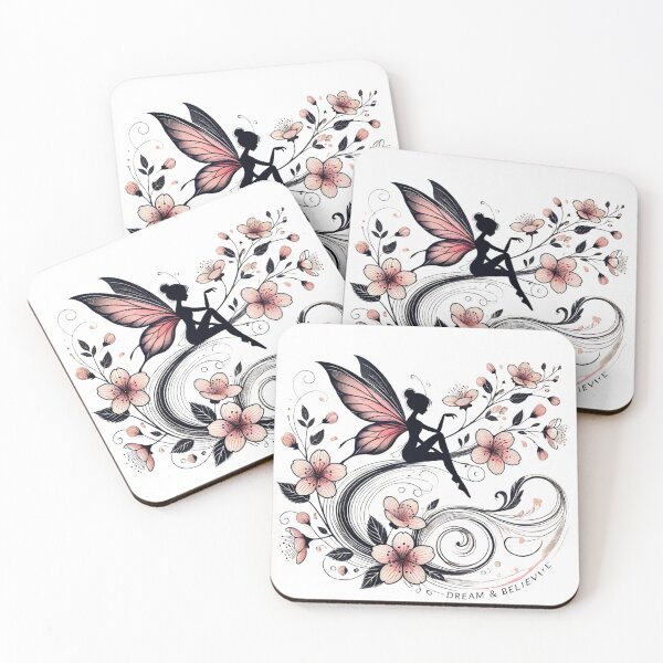 Item preview, Dream & Believe - Enchanted Fairy & Floral Art designed and sold by EllsLittleStore.