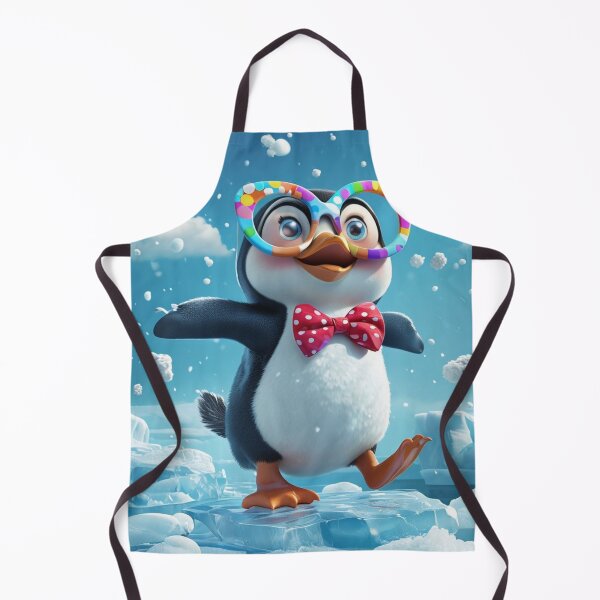 Item preview, Cute Strutting Penguin Art Print designed and sold by andrew758.
