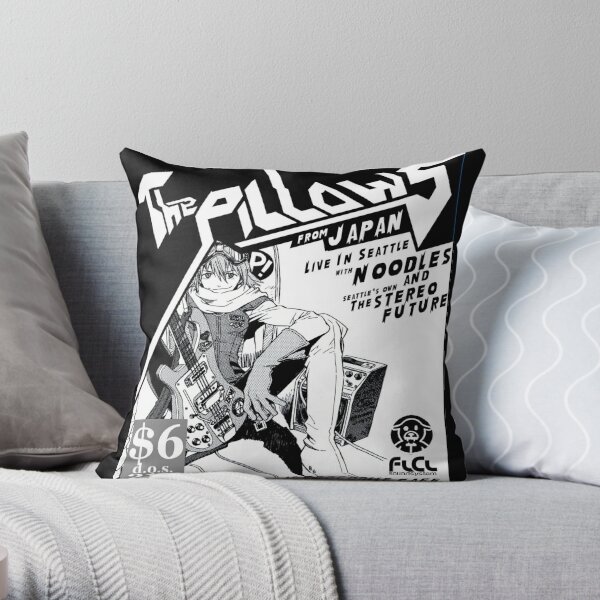 Flcl The Pillows Live Throw Pillow