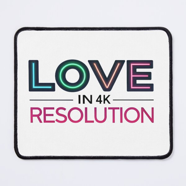 Item preview, love in 4k designed and sold by Ismartista.