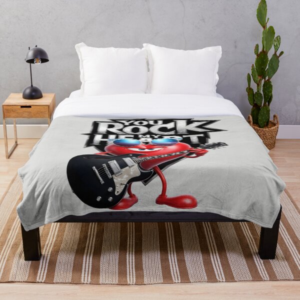 Item preview, You Rock My Heart - Fun Valentine's Day Design by LaLi Designs designed and sold by LaLi-Designs.