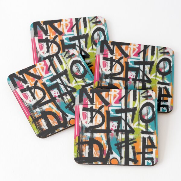 Item preview, Abstract Urban Graffiti Typography designed and sold by SparkyBamBam.