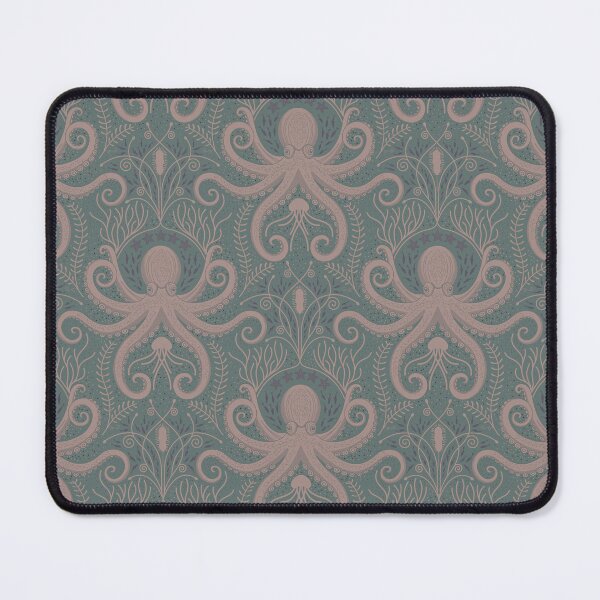 Item preview, Nautical Baroque - Mint [Octopus] designed and sold by Carina Parry Studios.