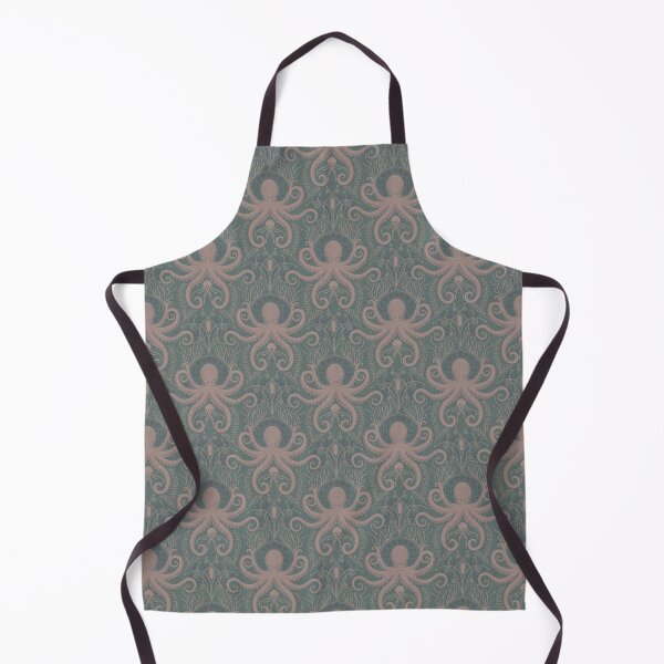 Item preview, Nautical Baroque - Mint [Octopus] designed and sold by Carina Parry Studios.