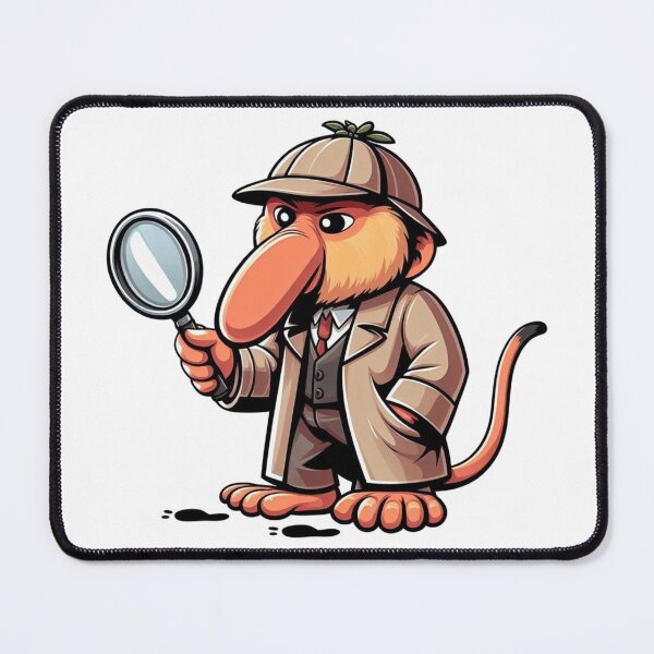 Item preview, Sherlock proboscis monkey designed and sold by Wild-way Art.