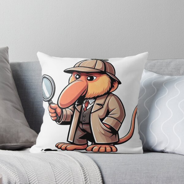 Item preview, Sherlock proboscis monkey designed and sold by Wild-way Art.