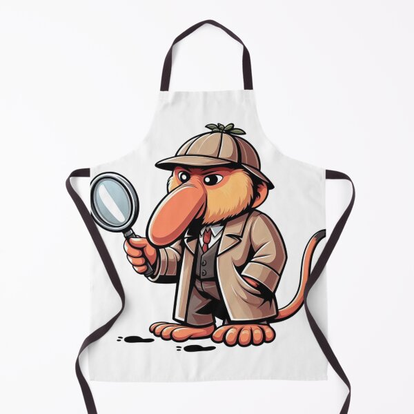 Item preview, Sherlock proboscis monkey designed and sold by Wild-way Art.