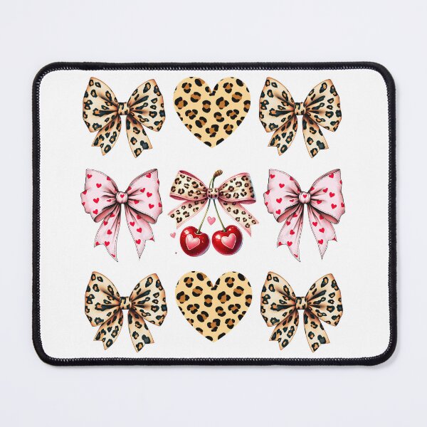 Item preview, Heart Cherry Leopard Coquette Valentines for Women, Girls designed and sold by thebest-2studio.