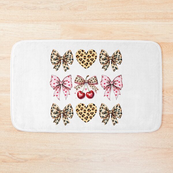 Item preview, Heart Cherry Leopard Coquette Valentines for Women, Girls designed and sold by thebest-2studio.