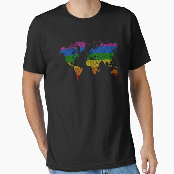 Item preview, Gay Pride World designed and sold by FreakOutShirts.