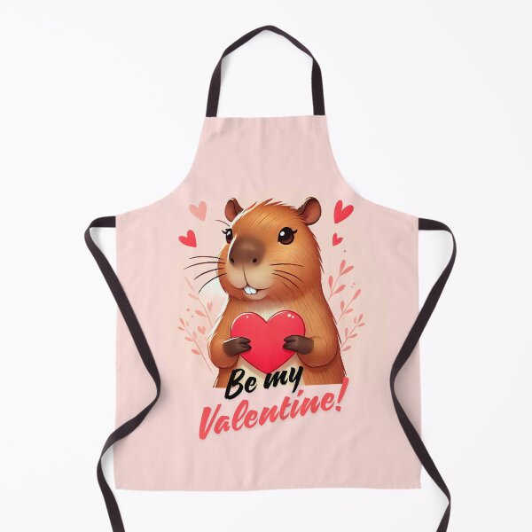 Aperçu de l'œuvre Que Capybara soit mon Valentin créée et vendue par MariPon.