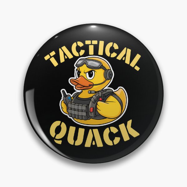 Item preview, Tactical Duck - This gift is perfect for gamers, military enthusiasts, airsoft players, and tactical gear fans who want to add a touch of humor to their passion. designed and sold by ZyziowskyArt.