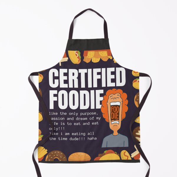Item preview, Certified Foodie – Funny Food Lover Design designed and sold by GloriousArtSKD.